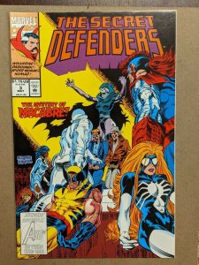The Secret Defenders # 3 Marvel Comic Book Doctor Strange Wolverine Thor YY12