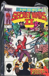 Secret Wars II #7 (1986) Spider-Man