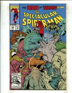 SPECTACULAR SPIDER-MAN #195 (9.2) THE DEATH OF VERMIN PART 2!! 1992