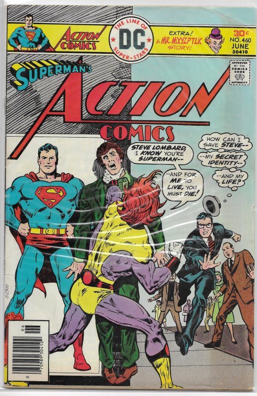 Action Comics   vol. 1   #460 GD Mr. Mxyzptlk