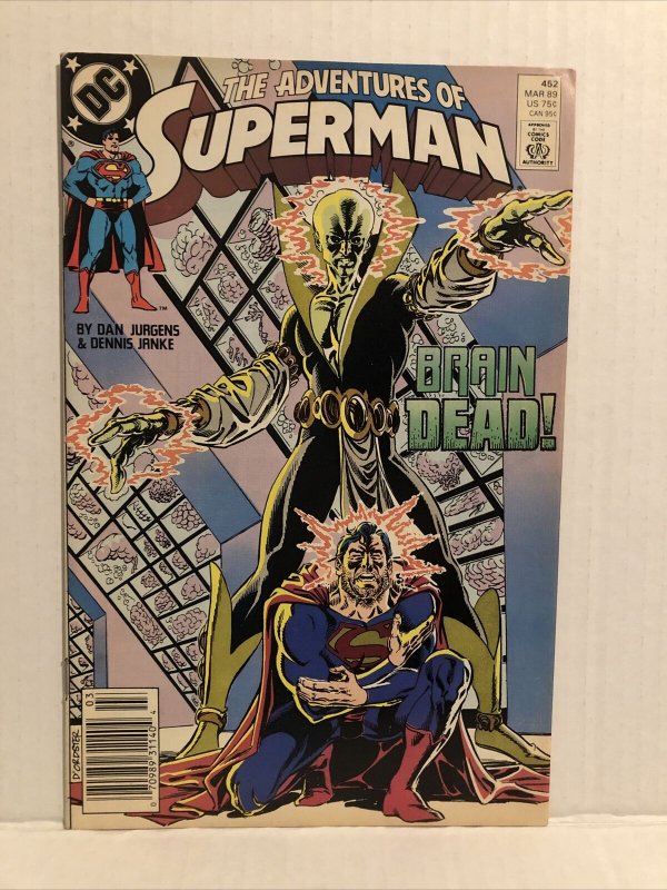 Adventurers Of Superman #452