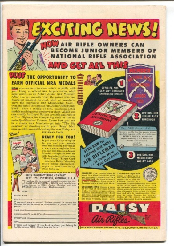 Rocky Lane Western #25  1951 - Fawcett  -FN - Comic Book