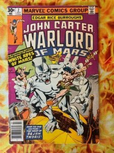 John Carter Warlord of Mars #2 (1977) - VF