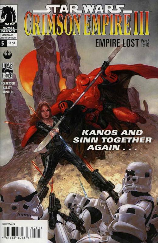 Star Wars: Crimson Empire III—Empire Lost #5 VF/NM; Dark Horse | save on shippin