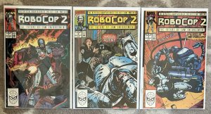 Robocop 2 Official Adaptation #1,2,3 VF/NM Set Lot Marvel Comics