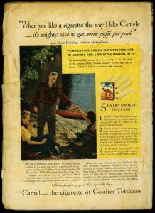 Doc Savage Pulp October 1939- Stone Man- Bill Barnes- Cap Fury G+