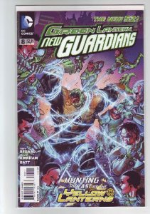 GREEN LANTERN NEW GUARDIANS (2011 DC) #8 CVR A TYLER KIRKHAM