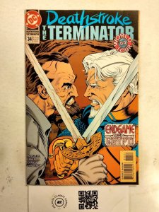 Deathstroke The Terminator #34 VF- DC Comics comic book 18 JW47