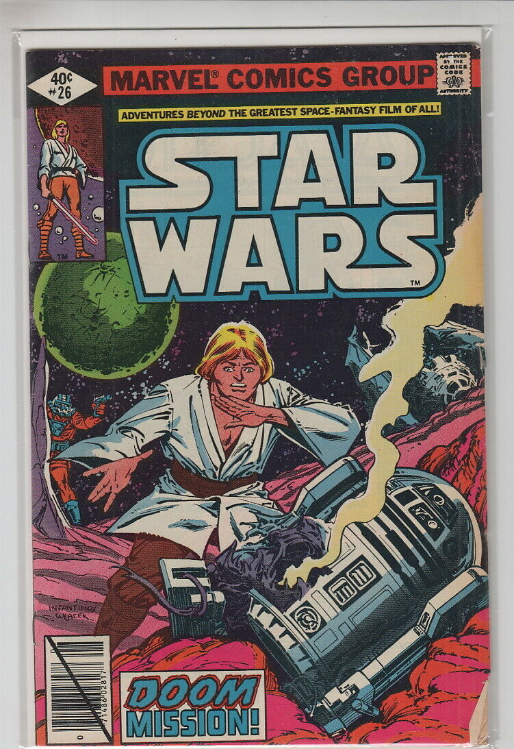 Star Wars (1977 Marvel) 26 VG A07150 Comic Books Modern Age, Star