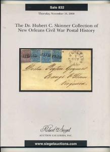 Siegel Sale on New Orleans Civil War Postal History