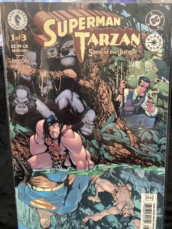 Superman/Tarzan: Sons of the Jungle #1 (2001)