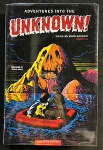 ADVENTURES INTO THE UNKNOWN HARDCOVER VF/NM REPRINTS PRE CODE HORROR IN COLOR