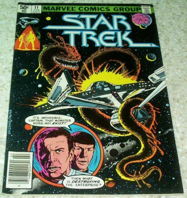 STAR TREK #11, VF/NM, Captain Kirk, Spock, Nimoy, Sulu, 1980 1981, more in store