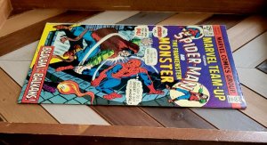 Marvel Team-Up #36 FN+ (Marvel 1975) Spider-Man + The Frankenstein Monster! 