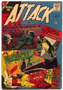 Attack #57 1959- Charlton War Comic Silver Age VG