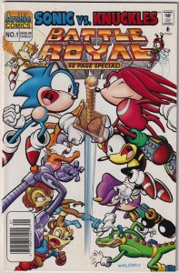 Sonic Super Special #1 (1997) Knuckles the Echidna NEWSSTAND EDITION