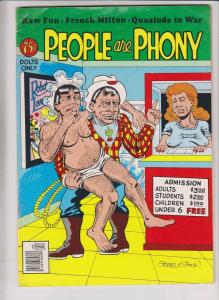 People Are Phony #1 FN (1st) print 1976 SIEGEL & SIMON underground comix