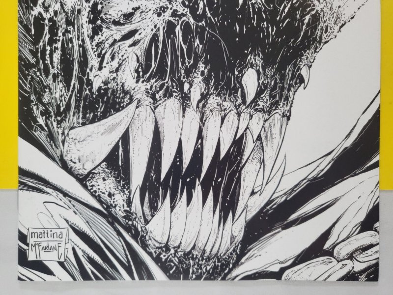 Spawn #292 Todd McFarlane & Francesco Mattina Black & White Variant 2018 Image