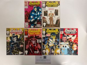 6 The Punisher Marvel Comic Books # 1 1 5 8 10 14 Spiderman Defenders 68 SM6