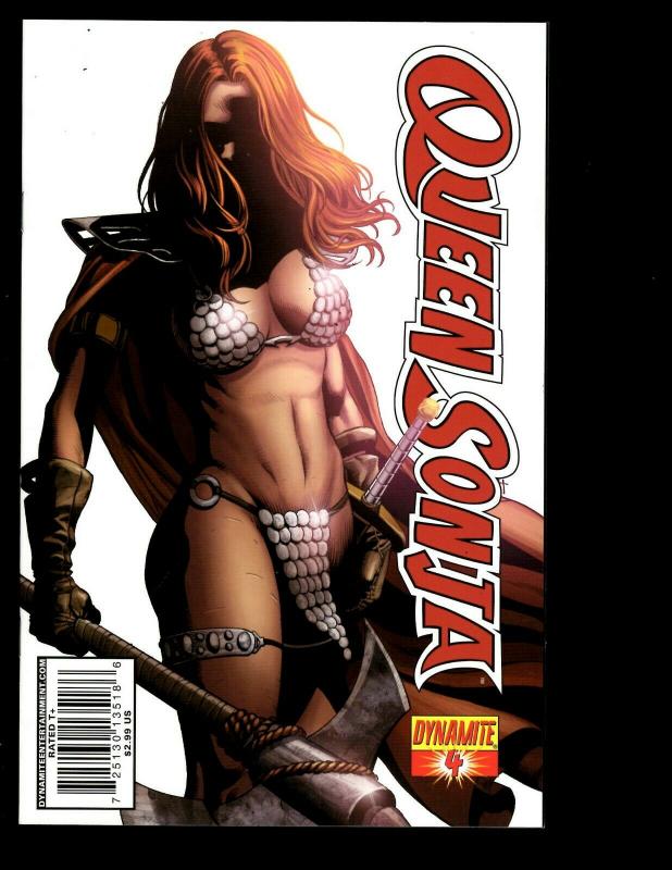 Lot Of 11 Queen Sonja Dynamite Comics # 1 3 4 5 6 7 10 11 13 14 15 Conan SM2