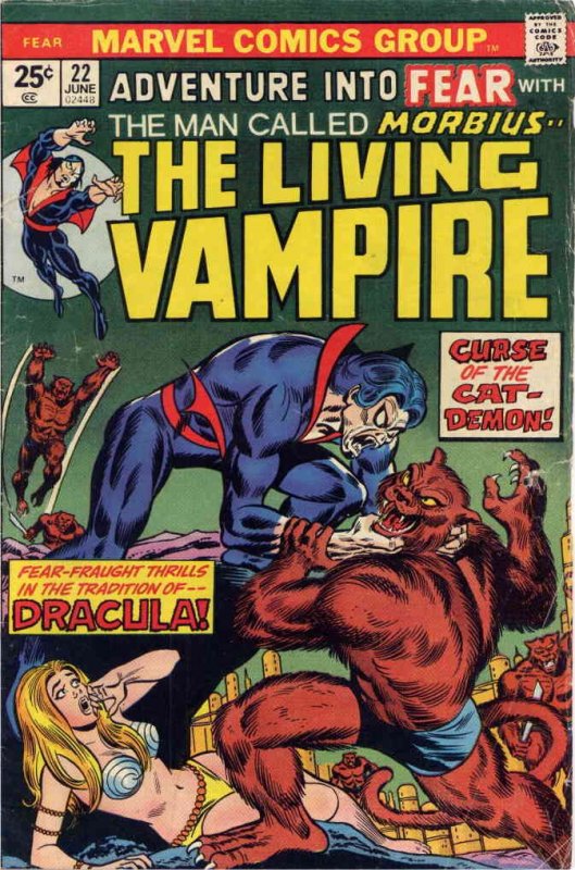 Fear #22 GD ; Marvel | low grade comic VALUE STAMP REMOVED