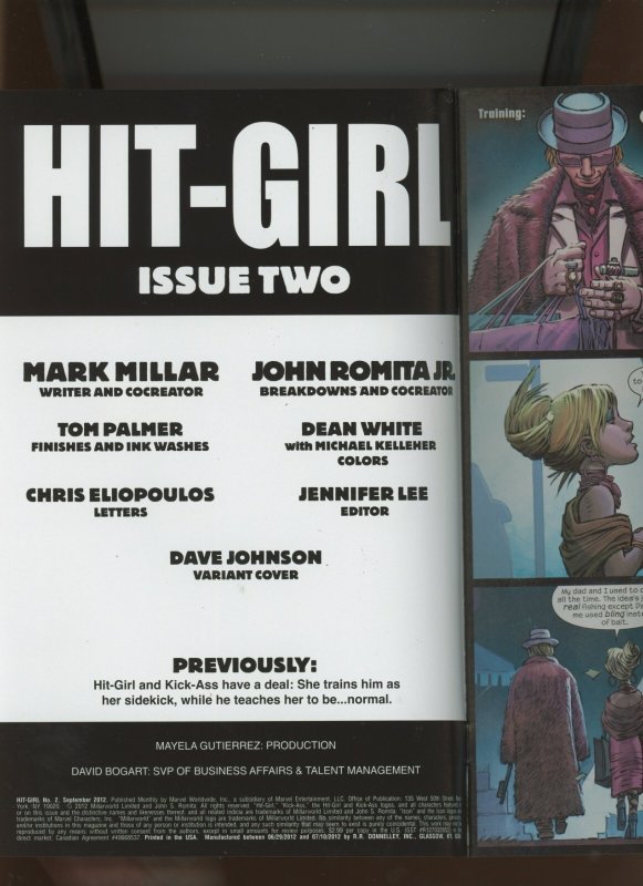 (2012) Hit-Girl #2: WE COMBINE SHIPPING! (9.2 OB)