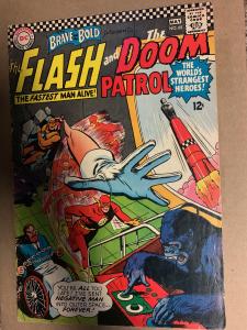 Brave and the Bold (1955) 65 Fine+ (6.5) Flash and Doom Patrol