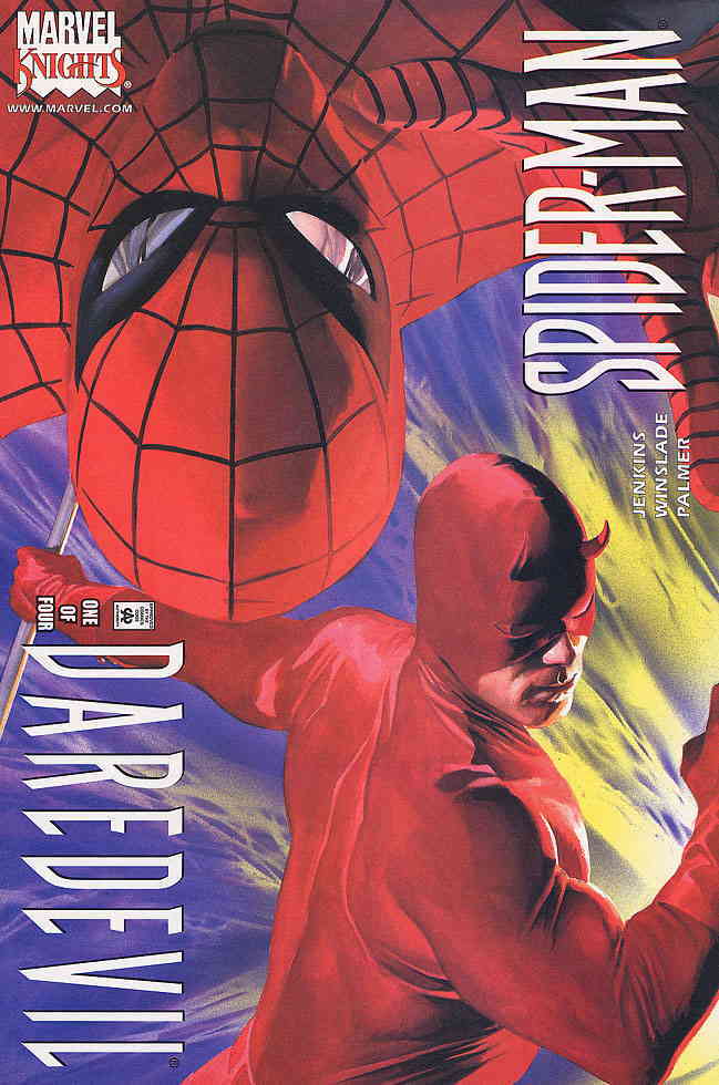 Daredevil Spider Man Fn Marvel Alex Ross Comic Books Modern Age Marvel Daredevil