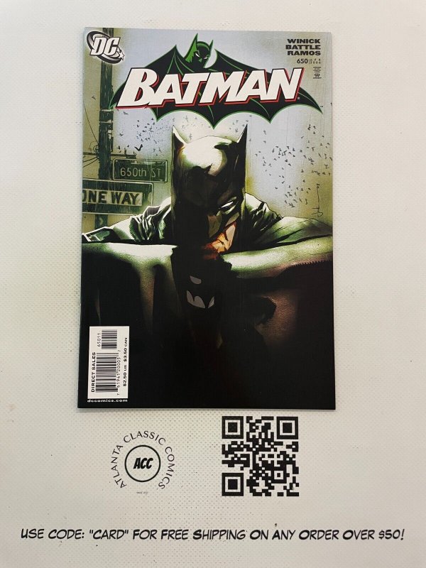 Batman # 650 NM 1st Print DC Comic Book Catwoman Joker Robin Ivy Gotham 32 J223