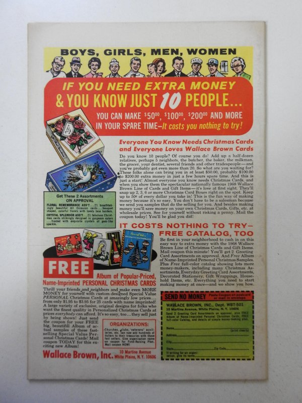 The X-Men #48 (1968) VG+ Condition! Moisture wrinkle