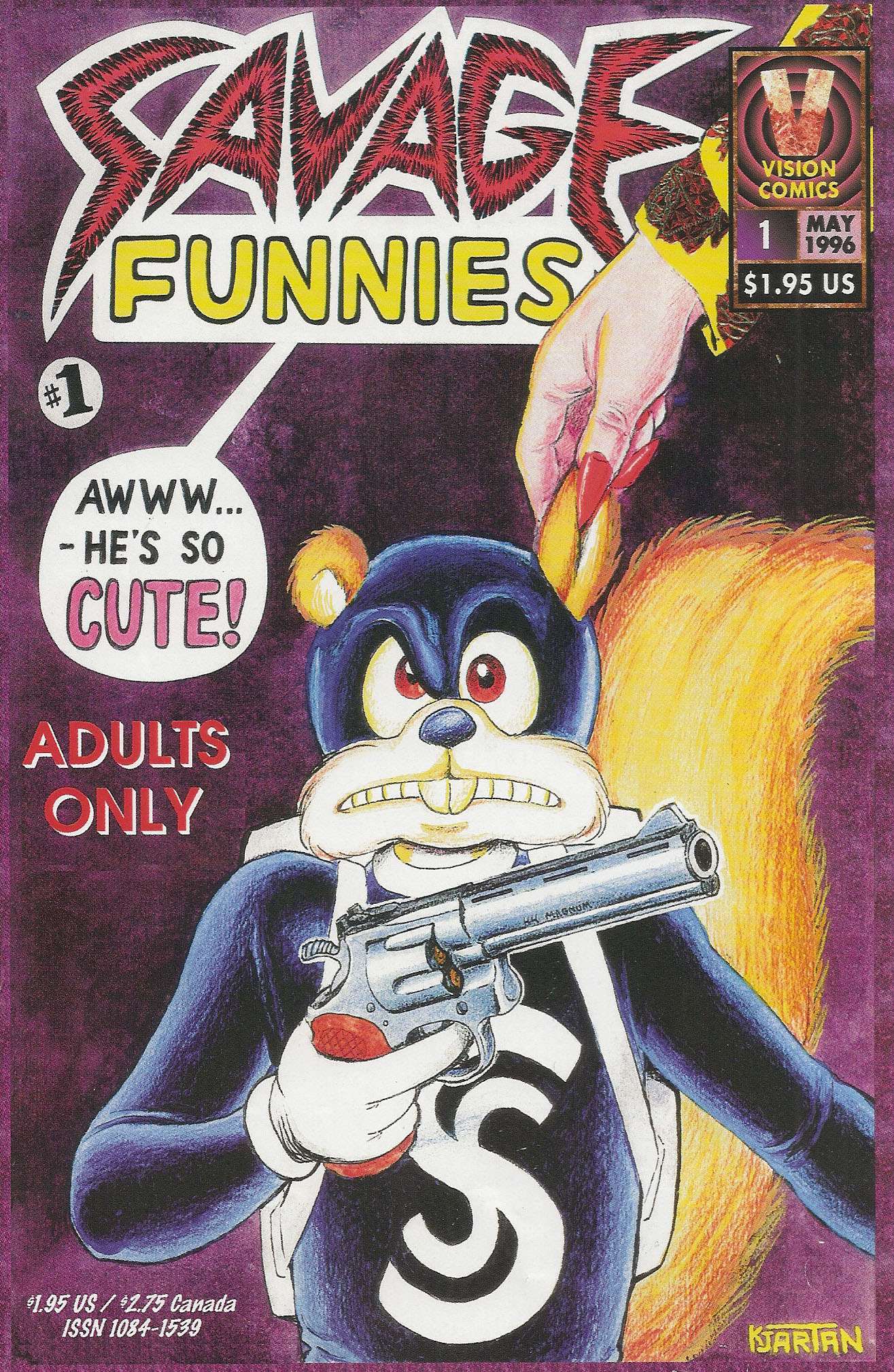 Savage Funnies #1 VF ; Vision | Kjartan Arnorsson | Comic Books - Modern  Age  HipComic