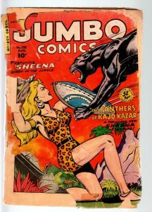 Jumbo Comics #138 1950- SHEENA- Fiction House low grade P/FR