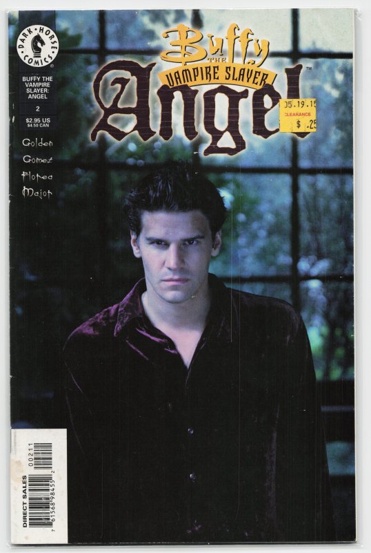 Buffy the Vampire Slayer: Angel #2 Variant Cover (1999) Angel