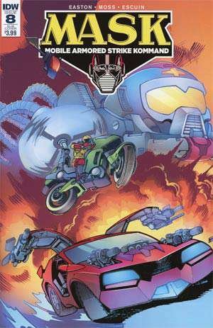 M.A.S.K.: Mobile Armored Strike Kommand #8A VF ; IDW | MASK Sub Variant