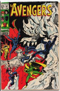 The Avengers #61 (1969) The Avengers