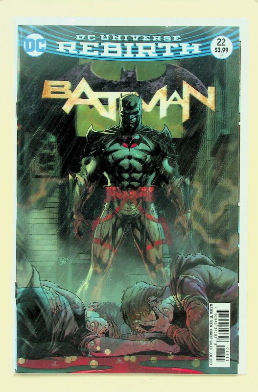 Batman: Rebirth #21-22 (Apr-Jun 2017, DC) - Set of 3 - Near Mint