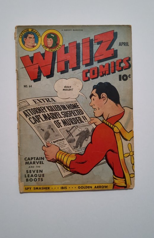 Whiz Comics #64 (1945) Good 2.0