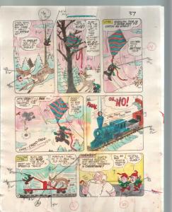 Rudolph The Red Nosed Reindeer Original Production Art-Page 37