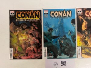 3 Conan Marvel Comic Books # 7 8 9 Avengers Defenders Thor Hulk 69 JS64