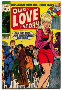 Our Love Story #4  1970 - Marvel  -FN - Comic Book