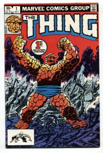 THE THING #1 comic book 1983 First issue Marvel VF/NM