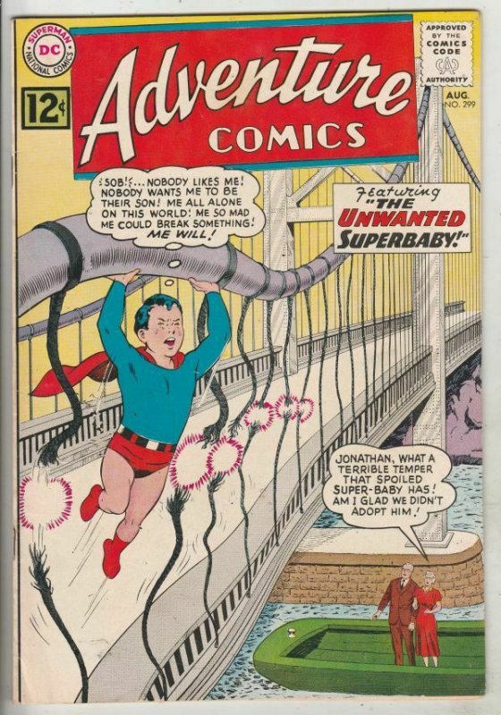 Adventure Comics # 299 Strict VF+ High-Grade 1st Gold Kryptonite, Bizarro Wow