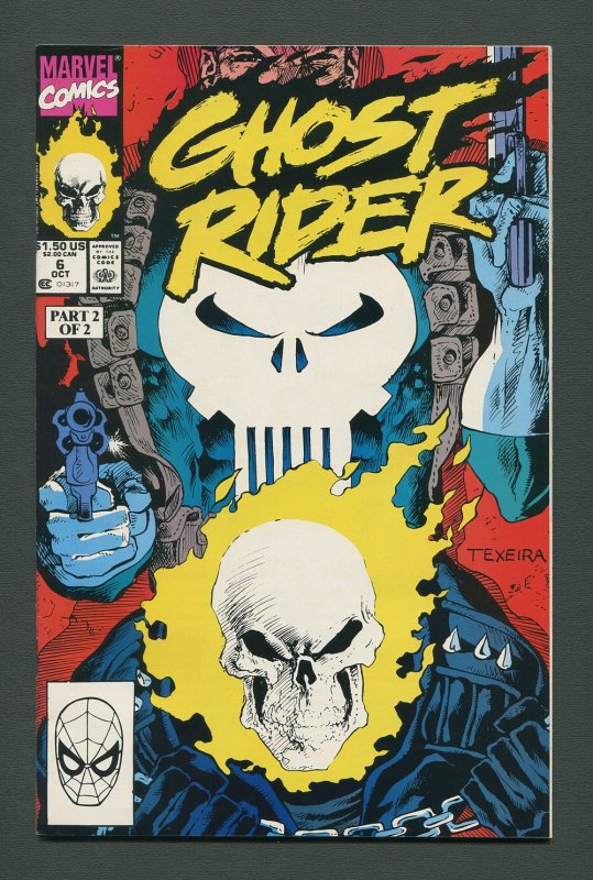 Ghost Rider #6 / 9.4 NM - 9.6 NM+ /  October 1990