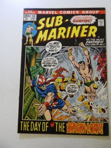 Sub-Mariner #53 (1972) FN/VF condition