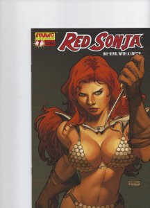 RED SONJA SHE-DEVIL WITH A SWORD #7 BILLY TAN VARIANT COVER B 2006 dynamite