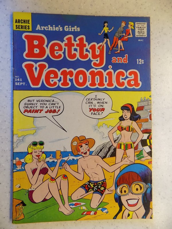 BETTY AND VERONICA # 141 ARCHIE JUGHEAD VERONICA BETTY RIVERDALE