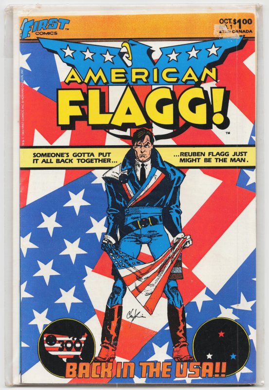 American Flagg! #1 (1983) American Flagg