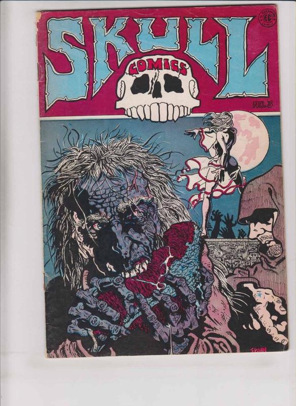 Skull Comics #3 VG- (5th) print - greg irons - richard corben - color error