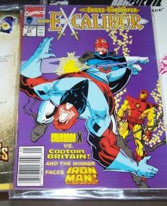 Excalibur #22 (Jun 1990, Marvel) PSYLOCKE CAPTAIN BRITAIN NIGHTCRAWLER XMEN