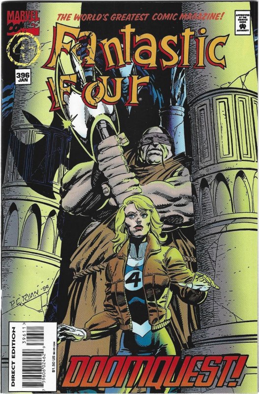 Fantastic Four #394 through 396 (1994)